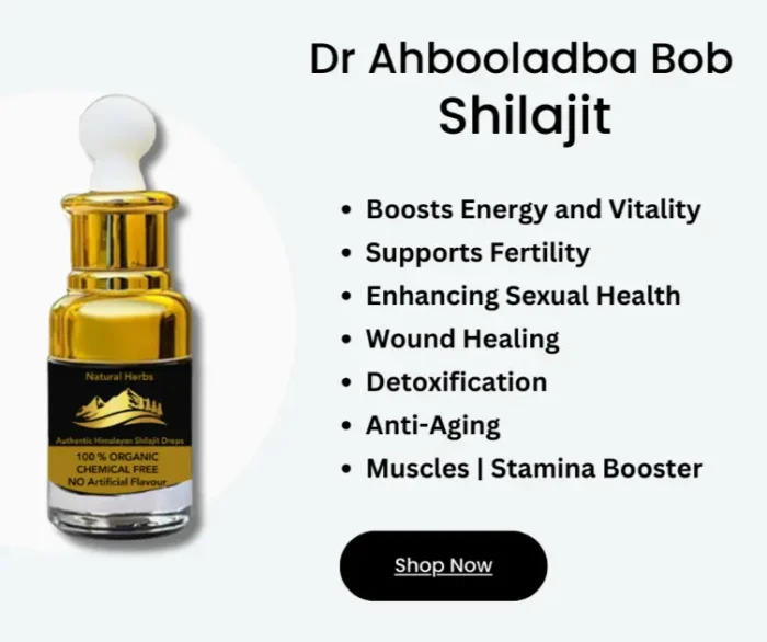Dr Ahbooladba Bob Shilajit