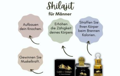 Shilajit Vorteile für Männer