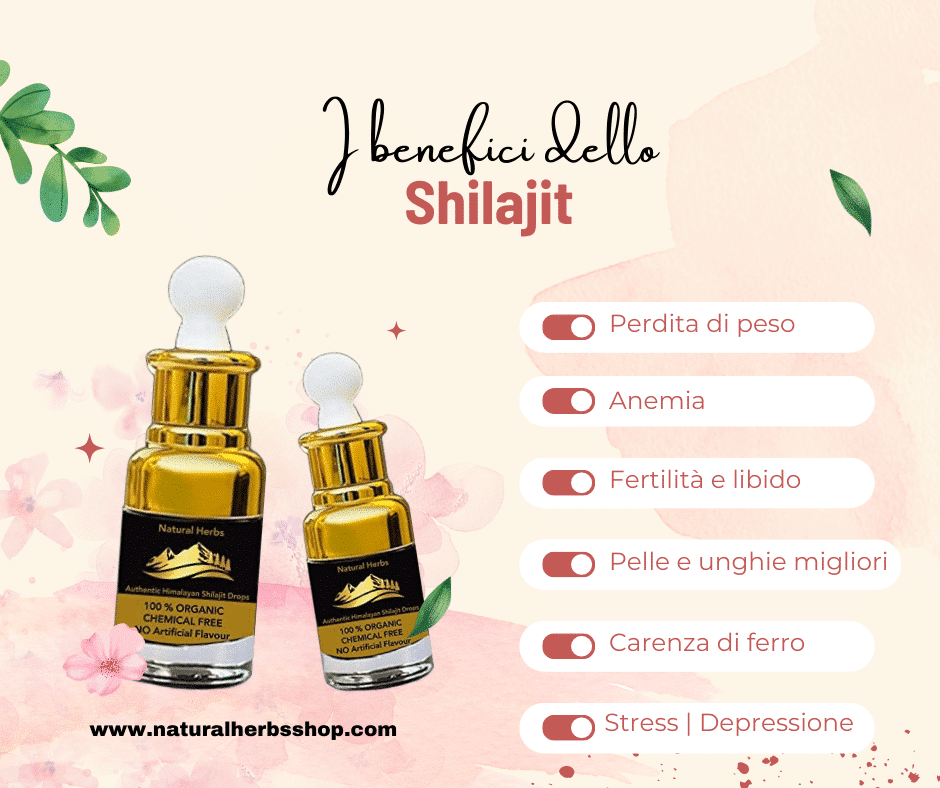 Shilajit benefici per le donne