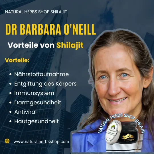 Vorteile von Shilajit von Dr. Barbara O'Neill