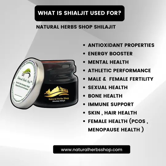 What is Shilajit used for?